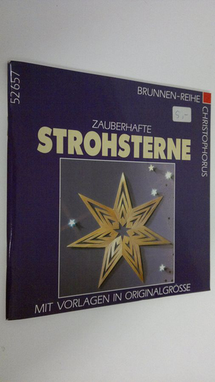 Berthold Sitzmann : Zauberhafte Strohsterne : mit vorlagen in originalgrösse