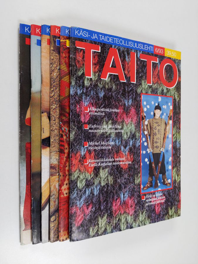 Taito : käsi- ja taideteollisuuslehti 1-6 / 1993