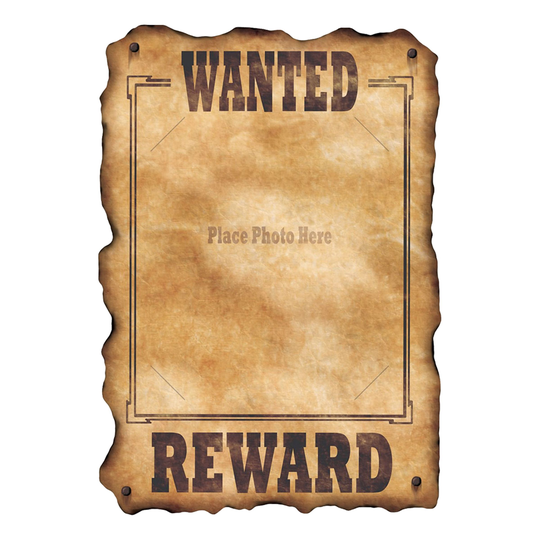 Western Wanted Kyltti
