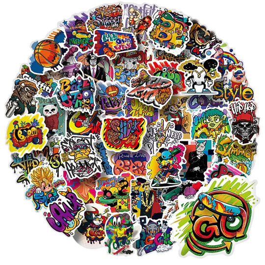 Pakkaus Tarroja - Graffiti 3
