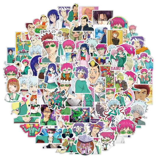 Mega-pakkaus Tarroja - Kusuo Saiki