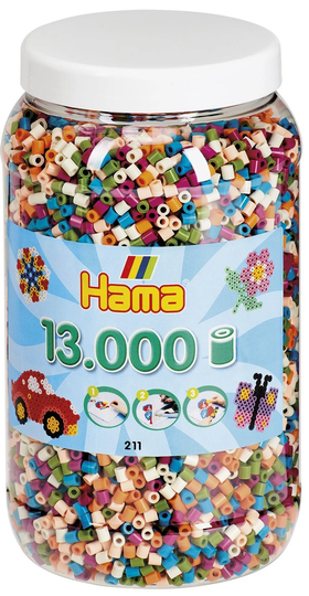 Hama Midi Askarteluhelmet 13000 Kpl Mix 58