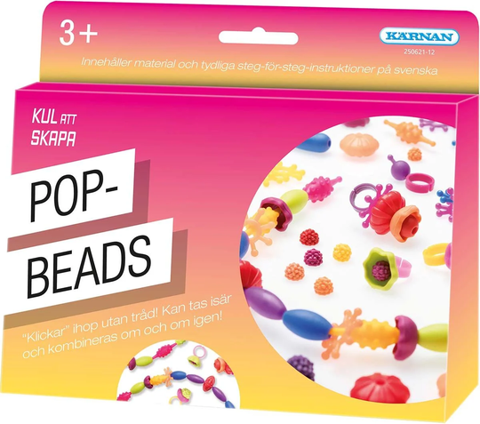 Kärnan Pop-Beads Askarteluhelmet