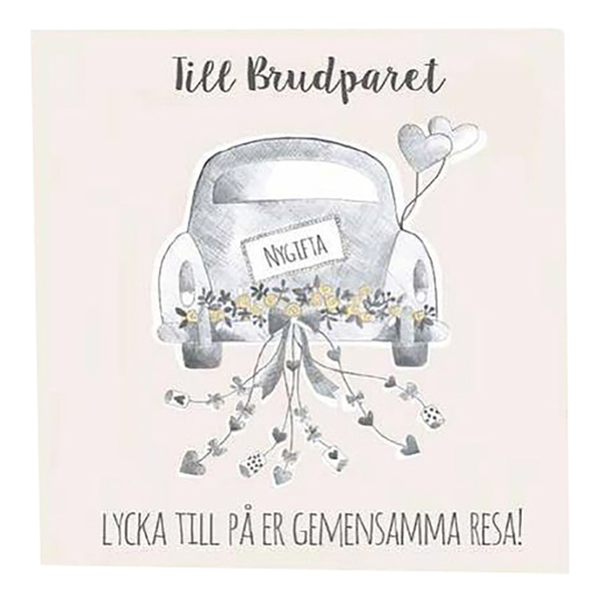 Hääkortti Till Brudparet