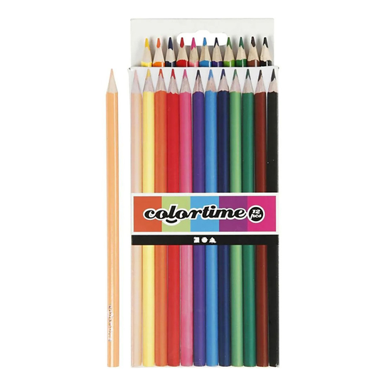 Colortime Värikynät - 12-pakkaus