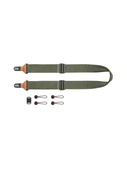 Peak design slide v3 kamerahihna + anchor mount - sage