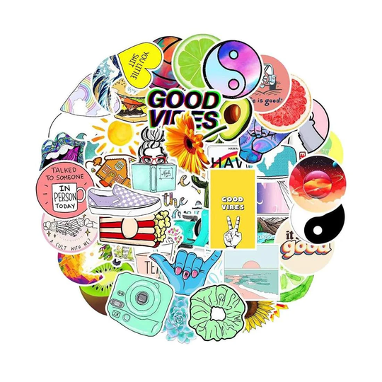 Mega-pakkaus Tarroja - Good Vibes