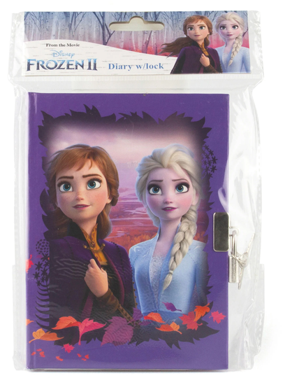 Disney Frozen 2 Lukollinen Päiväkirja