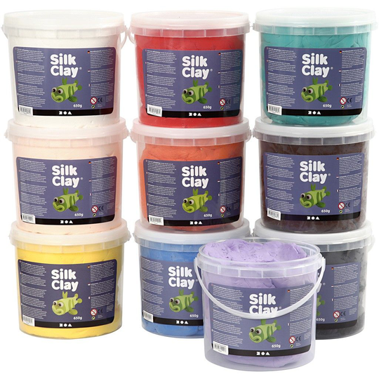 Silk Clay - Värilajtelma - 10x650g