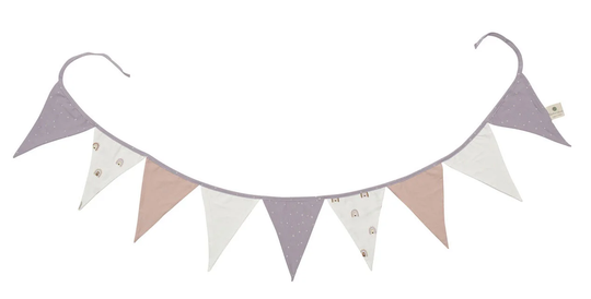 BimbiCasual Viirinauha, White/Purple