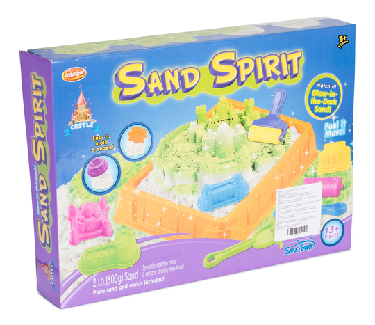 Sand Spirit Taikahiekka Pimeässä Hohtavat Linnat 600 g