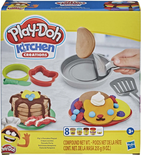 Play-Doh Muovailuvaha Kitchen Creations Flip 'n pancakes