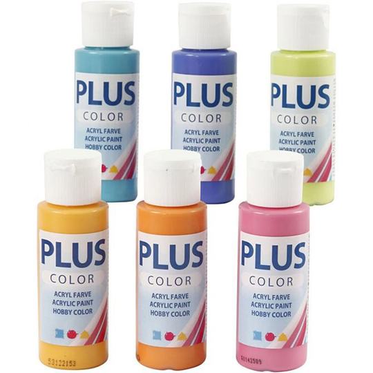 Plus Color Akryylimaalit Colorful