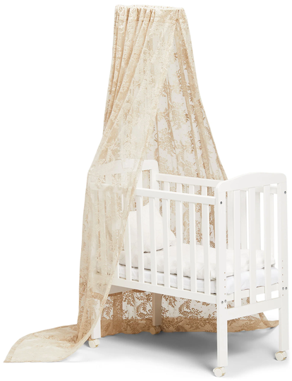 Alice & Fox Vuodekatos Kehtoon Pitsi, Beige