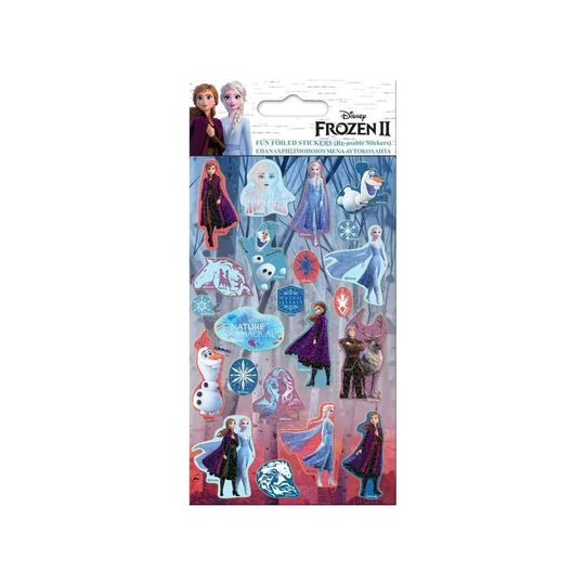 Frozen 2 / Huurteinen Seikkailu 2, 22x Tarrat