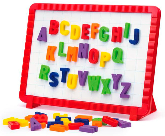Quercetti Magneettitaulu ja Kirjaimet