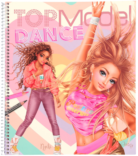 TOPModel - Colouring Book - Dance (0411877)