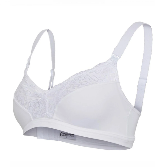 Carriwell Imetysliivit Lace, Valkoinen XS