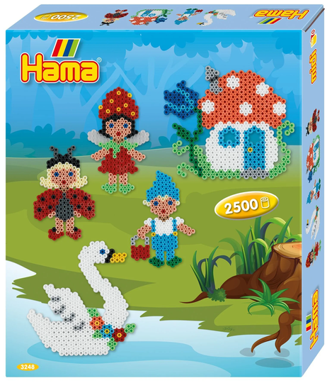 Hama Midi Lahjapakkaus Keijut 2500 Kpl