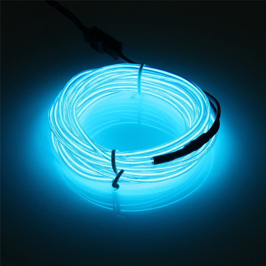 EL Wire LED-nauha Autoon - Sininen