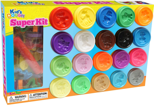Kid´s Dough Muovailuvaha Superkit 20 Väriä
