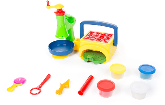 Kids Dough Pizza Maker Set Muovailuvaha