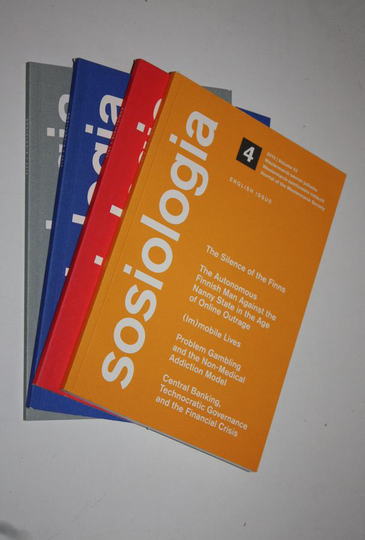 Sosiologia 1-4/2015 (vuosikerta) : Westermarck-seuran julkaisu