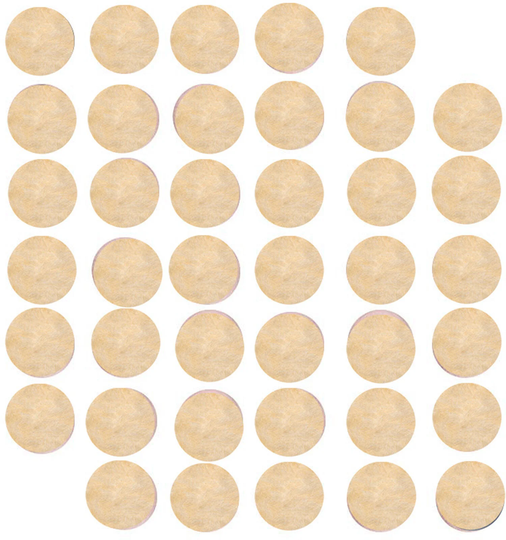 Stickstay Sisustustarra Dots, Dusty Gold