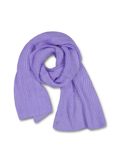 Miller ribbed scarf - lavender
