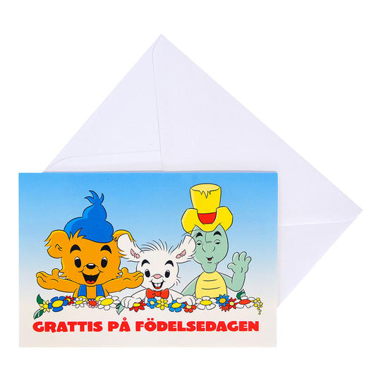 Onnittelukortti Bamse - Kuva 4