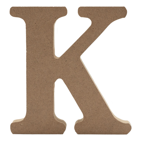 Puukirjaimet - Kirjain K