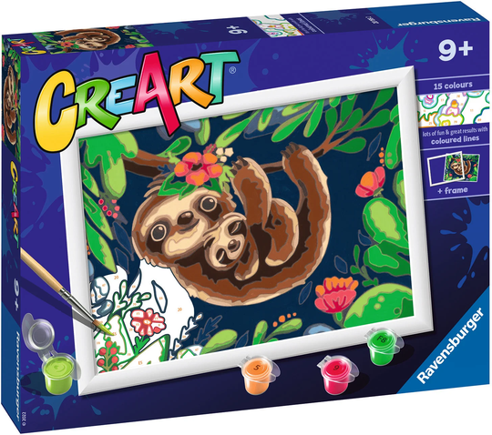 Ravensburger CreArt Maalaussetti Laiskiainen