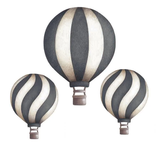 Stickstay Sisustustarra Vintage Balloon Set, Dark Blue