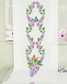 Kaitaliin Liilat kukat langat mukana