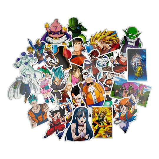 Iso Pakkaus Tarroja ja Tarrat - Dragon Ball