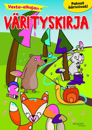 Egmont Kärnan Vasta-alkajan Värityskirja