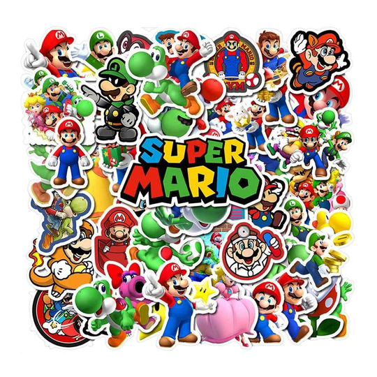 50x Tarrat ja Siirtokuvat - Super Mario