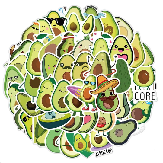 Pakkaus Tarroja - Avokado