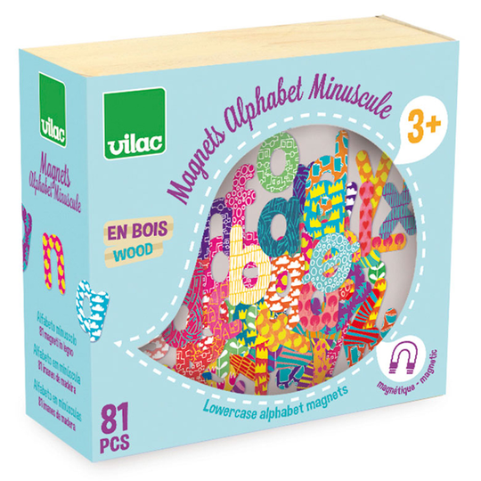 Vilac - Magnets - Alphabet lowercase letters (6703)