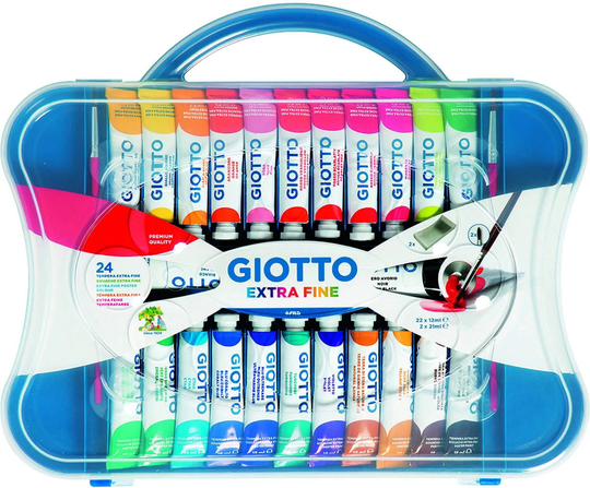 Giotto Extra Fine Poster Paint Tubes Askartelumaalit 24-pack