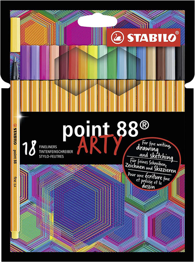 STABILO Fineliner Arty Värikynät 18-pack