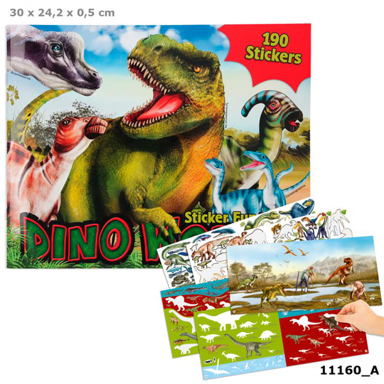 Create Your - Dino Stickerworld (411160)