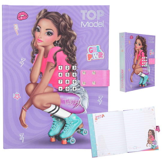 TOPModel - Diaries with code lock and music - TINY DANCER - (0412063)