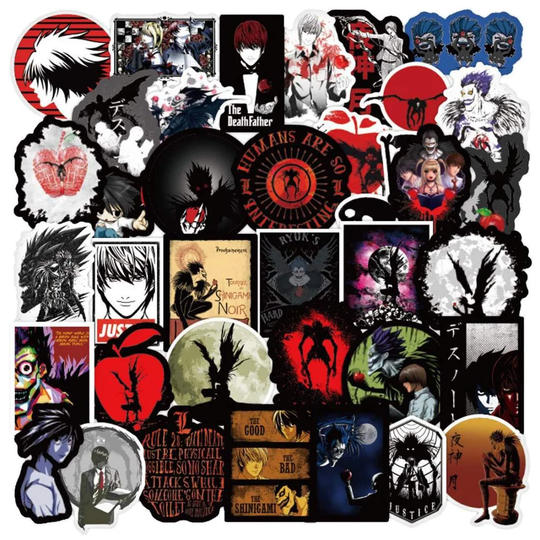 Pakkaus Tarroja - Death Note