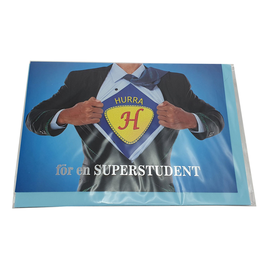 Kortti Superstudent - 12,5 x 18 cm