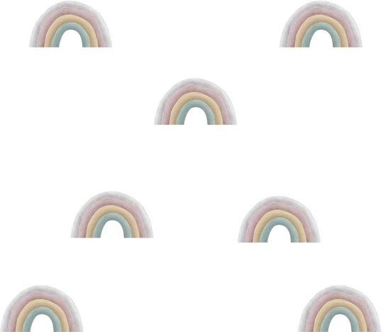 Stickstay Sisustustarra Mini Rainbows, Joy
