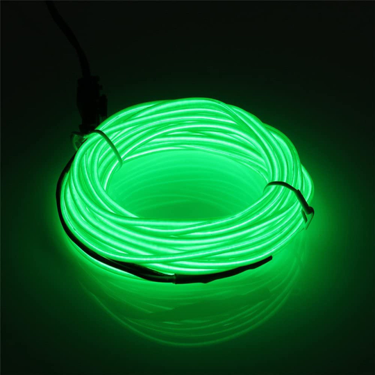 EL Wire LED-nauha Autoon - Vihreä