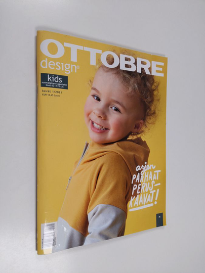 Ottobre design kids 1/2021 : koot 62-170 cm