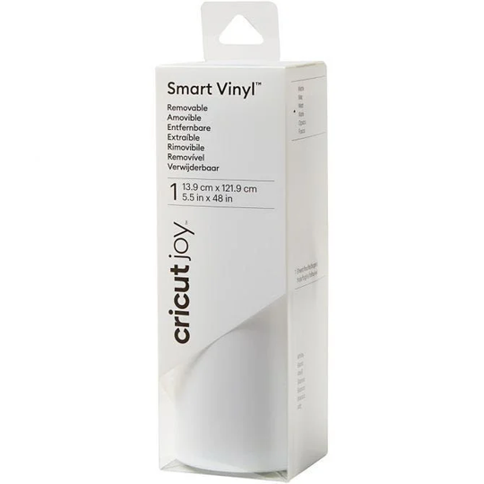 Cricut Joy Smart Vinyl Removable, Valkoinen