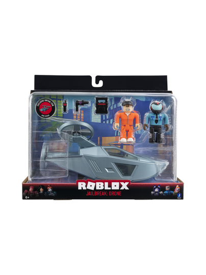 Roblox leikkisetti jailbreak drooni ja 2 hahmoa, w11